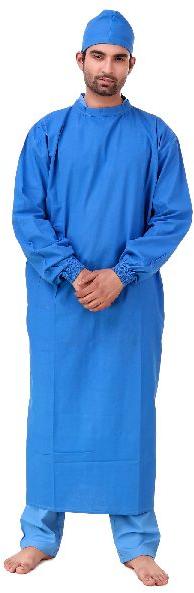 Matram Plain Cotton Surgical Gowns, Feature : Comfortable, Easy Washable