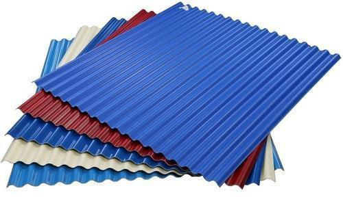 Stainless Steel Corrugated Roofing Sheet, Length : Upto 2m