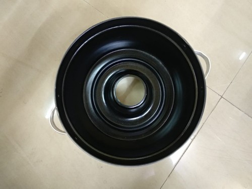 Dmi Aluminium Nonstick Cake Baking Pans, Color : Black