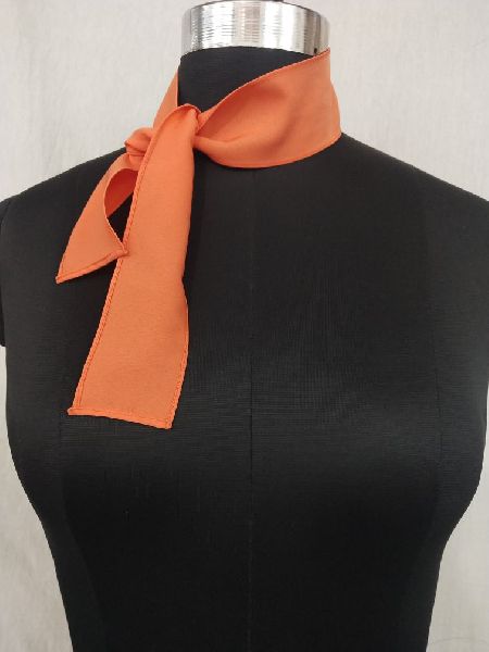 Plain Cotton Ladies Ribbon Scarves, Feature : Easily Washable, Soft Texture