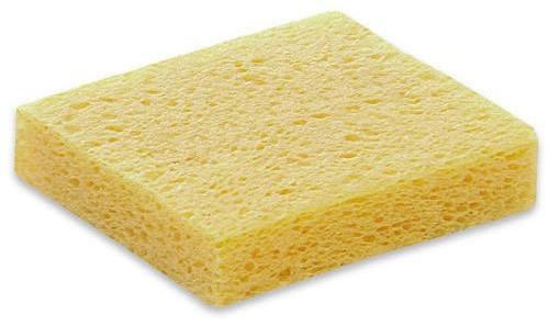 Rectangular Cellulose Soldering Iron Sponge, Size : 60 x 55 mm