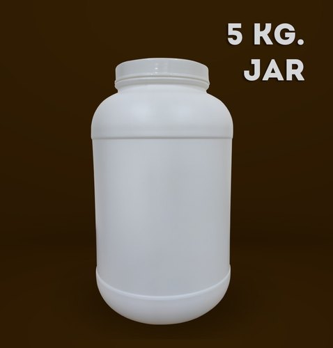 Protein Powder JAR, Capacity : 3/5 KG, Shape : Round at Best Price