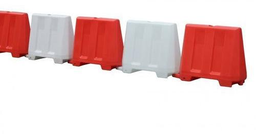 Hdpe Road Barriers, Color : Orange White