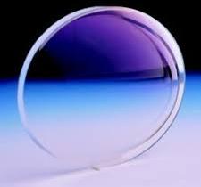 Glass single vision lenses, Shape : Round