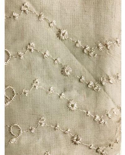 Georgette embroidered fabric, Width : 44-45 Inch