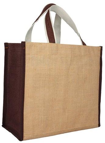 Onego Jute Shopping Bags, Size : 16x14x6 inch
