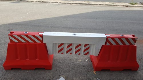 Traffic Barrier, Color : RED