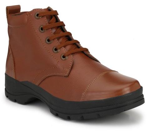 Tan Leather Police Boot, Size : 6, 7, 8, 9, 10