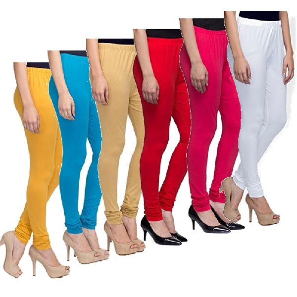 Ladies Fancy Lycra Leggings, Size : M, XL, Pattern : Plain at Rs