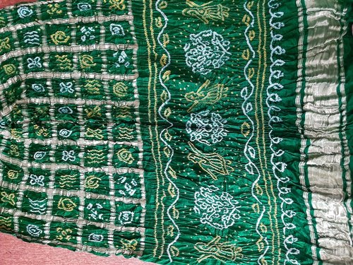 Gharchola Saree, Saree Length : 6.40 mtr with blouse piece