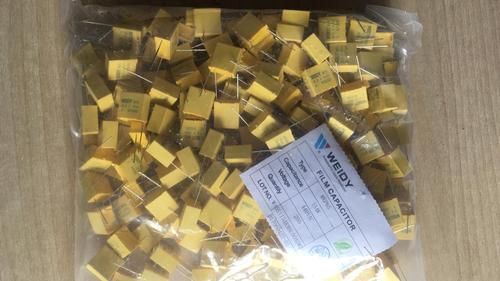 Weidy Polypropiline Film Capacitor, Color : Yellow