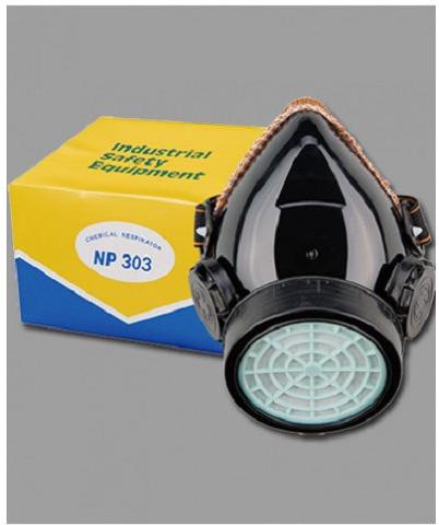 Thermoplastic Chemical Safety Mask, Size : Medium