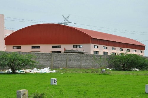 Steel / Stainless Steel Arch Roofing Shed, Feature : Water Proof