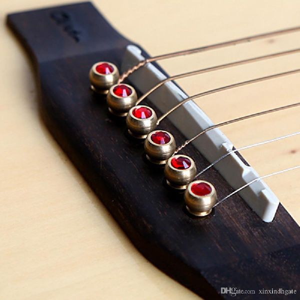 Polished Plastic Guitar End Pins, Feature : Easy To Use, Highly Durable
