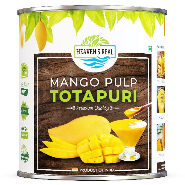 Natural Totapuri Mango Pulp