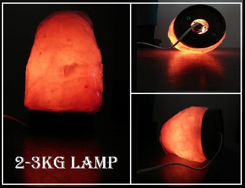 2-3 Kg Himalayan Salt Lamps, for Home Decoration, Style : Antique