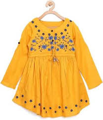 Rayon Kids Cotton Frock, Size : all sizes