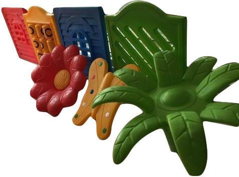 Color Coated Plastic Multi Play Accessories, Color : Green, Red, Yellow, Blue