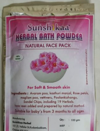 Sunshikaa Herbal Bath Powder, Feature : Eco Friendly, Gives Shining