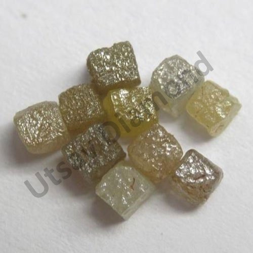 Square Uncut Rough Diamond, for Jewellery Use, Purity : VVS2