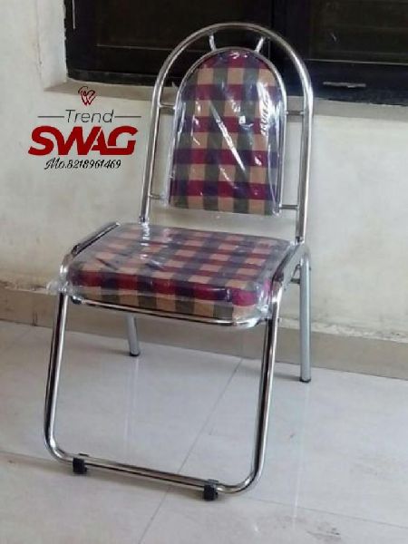 Metal 5-10kg Polished Steel Banquet Chairs, Feature : Comfortable, Excellent Finishing