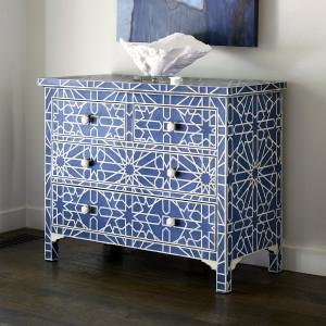 Bone Inlay Chest of Drawer, for Home, Office, Feature : Durable
