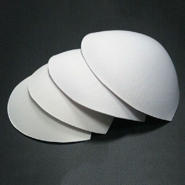 Cup Shape Lycra Cotton Ladies Bra Pad, Pattern : Plain, Packaging