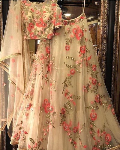 Full Embroidery Work Lehenga, Occasion : Party Wear