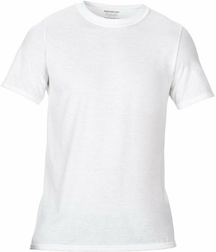 Customized Brand sublimation t shirts, Color : White