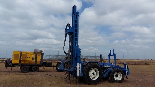 Tractor Mounted Mineral Exploration Drilling Rig