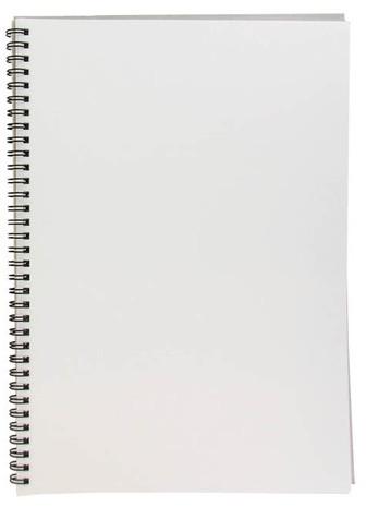 Rectangular Spiral Drawing Notebook, for School, Feature : Good Quality