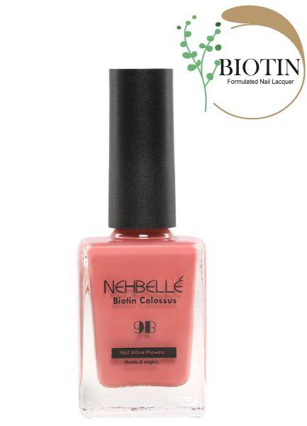 Nehbelle Glossy Innocent Nail Lacquer, for Parlour, Personal, Form : Liquid