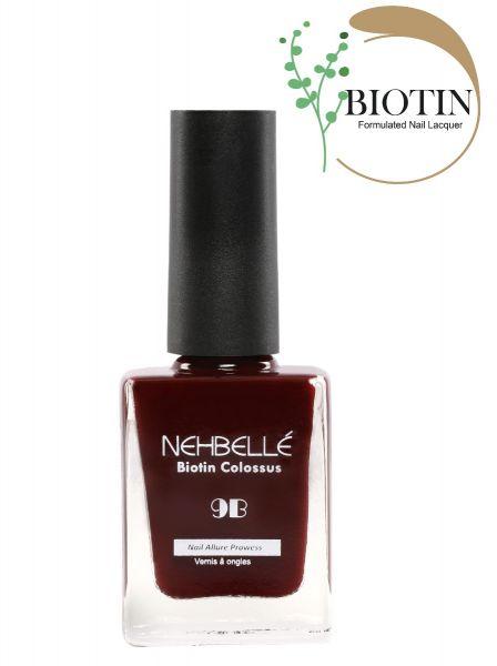 Nehbelle Glossy Violent Hunger Nail Lacquer, for Parlour, Personal, Form : Liquid