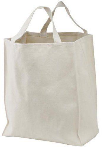 Plain Cotton Canvas Grocery Bags, Capacity : 1kg, 2kg