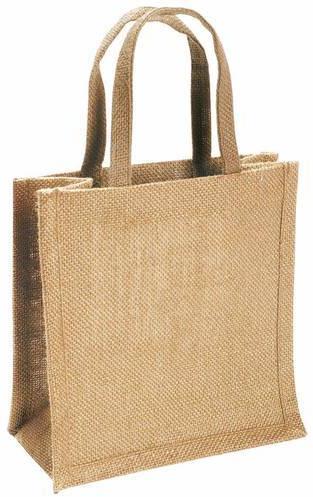 Plain Jute Grocery Bags, Technics : Handmade