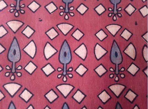 Ajrakh Ethnic Print Cotton Fabric