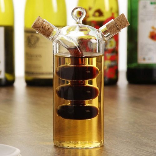 Oil Pourer Glass Jar