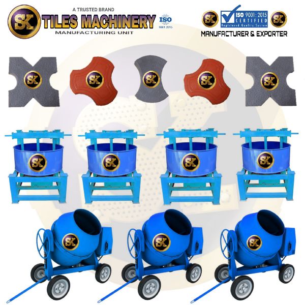 Concrete Tiles Making Machine