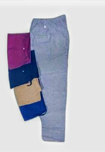 Cotton Plain trousers, Waist Size : 25-30inch, 30-35inch