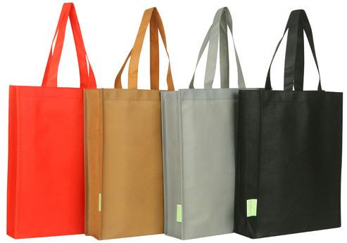 Non-woven bags with loop handle – 3 sizes & 3 colors | NewMan Packaging