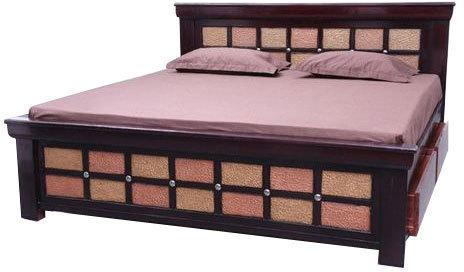 Teak Wood Modular Bed