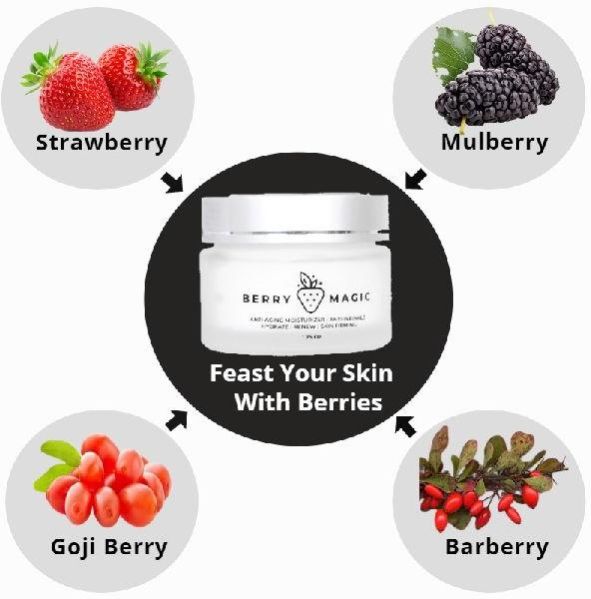 BERRY MAGIC ANTI AGING CREAM, Shelf Life : 2 Yrs