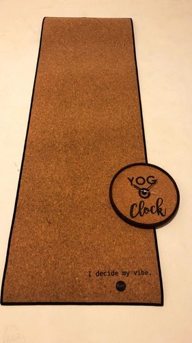 Rectangle Cork yoga mat