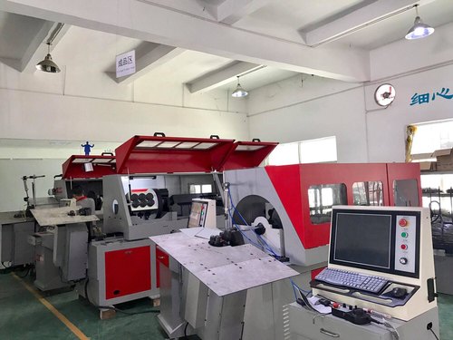 Union spring Electric cnc wire bending machine, Voltage : 380V