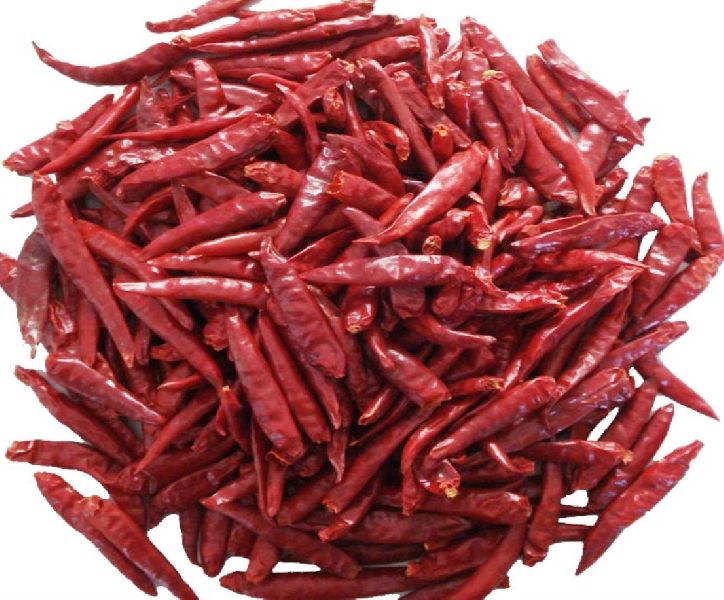 Dried Red Chilli without Stem, Variety : Sannam, teja, Byadgi