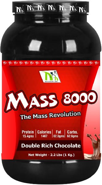  MASS 8000 Protein Supplement, for Weight Increase