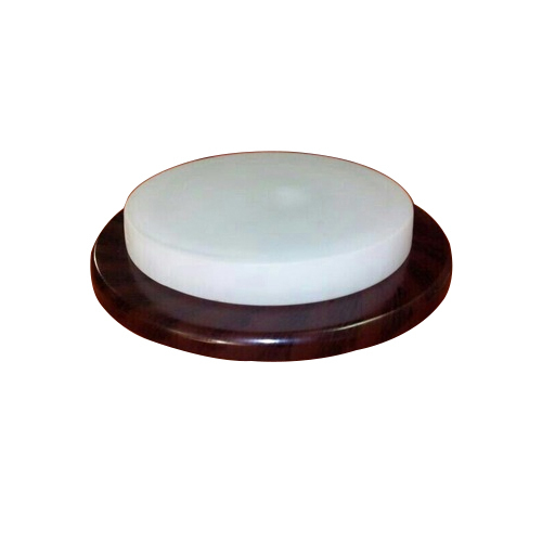 Round Ceramic And Glass Ceiling Light