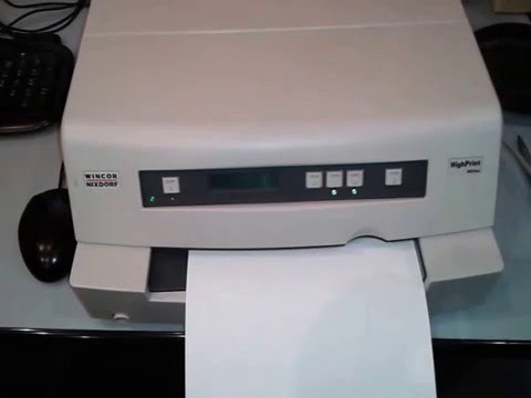 Used Passbook Printer
