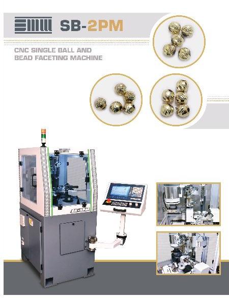 CNC Single Ball & Bead Faceting Machine (SB-2PM)