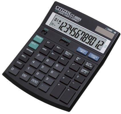 Pocket Calculator, Color : Black